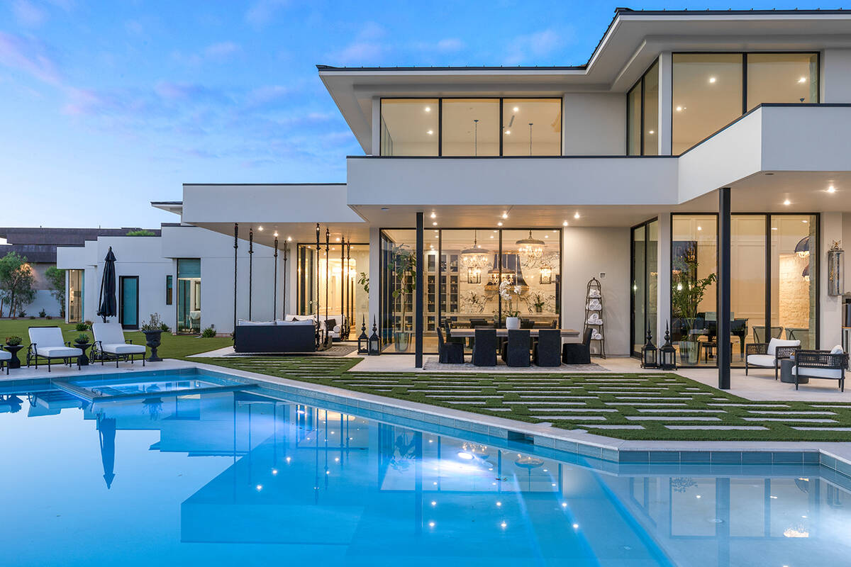 This home at 4909 Vegas Hills Court is listed for $20.9 million. (IS Luxury)