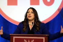 Ronna McDaniel, the GOP chairwoman, speaks during the Republican National Committee winter meet ...