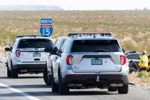 Nevada Highway Patrol is investigating a fatal crash on Interstate 15 near Jean, on Monday, Aug ...
