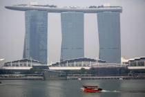 This Aug. 26, 2016, file photo shows Marina Bay Sands resort in Singapore. The Las Vegas Sands ...