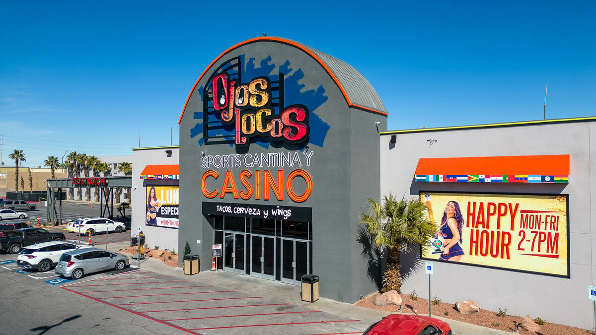 Ojos Locos Sports Cantina y Casino opened in February 2023 in North Las Vegas with a 300-seat M ...