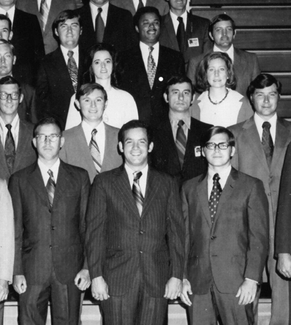 Joanne Pierce and Susan Malone as part of the FBI Academy class of 1972. (Federal Bureau of Inv ...