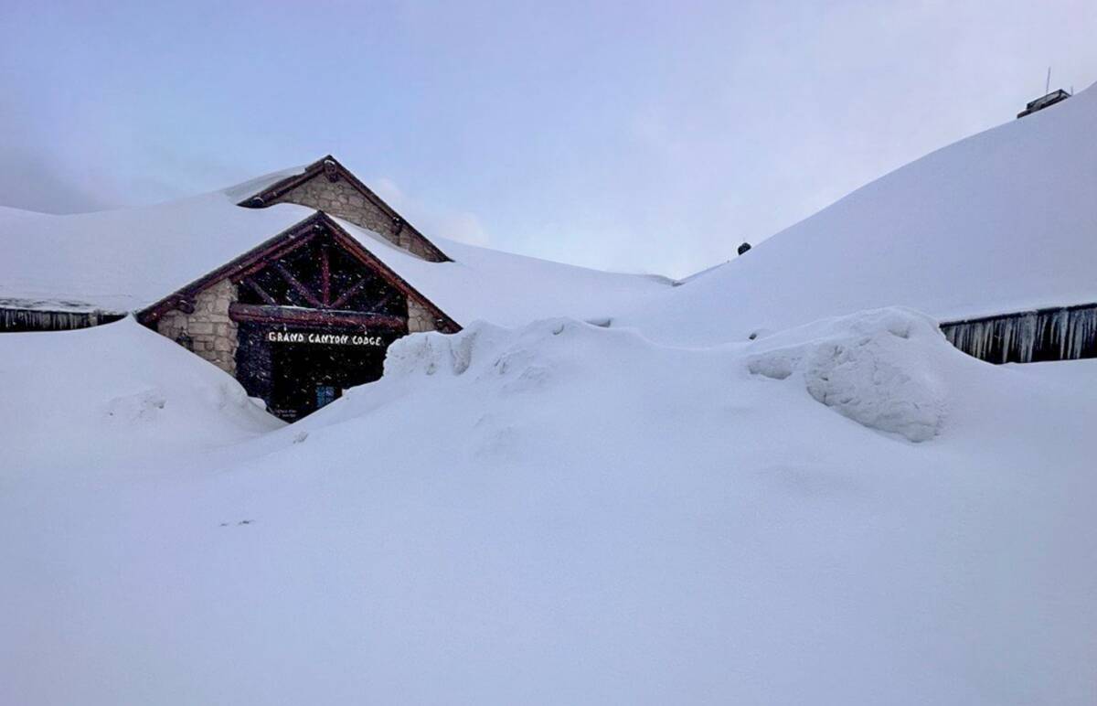 Winter storms delay reopening of North Rim at Grand Canyon