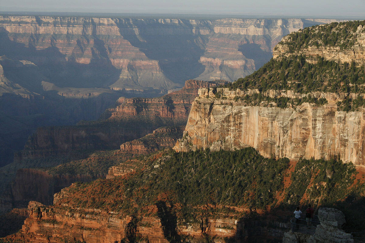 The North Rim of Grand Canyon National Park in Arizona (Las Vegas Review-Journal)