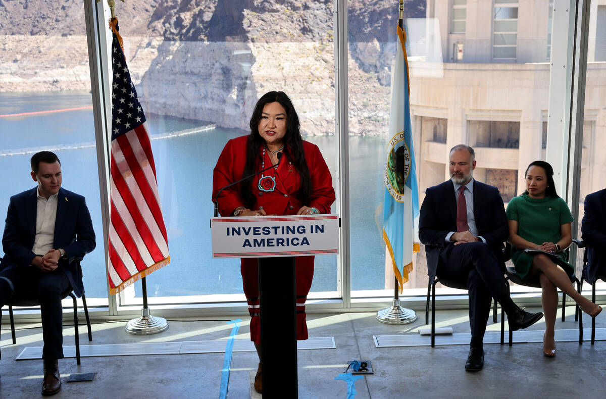 Rosa Long, vice chair of the Cocopah Indian Tribe in Arizona and a Colorado River Water Users A ...