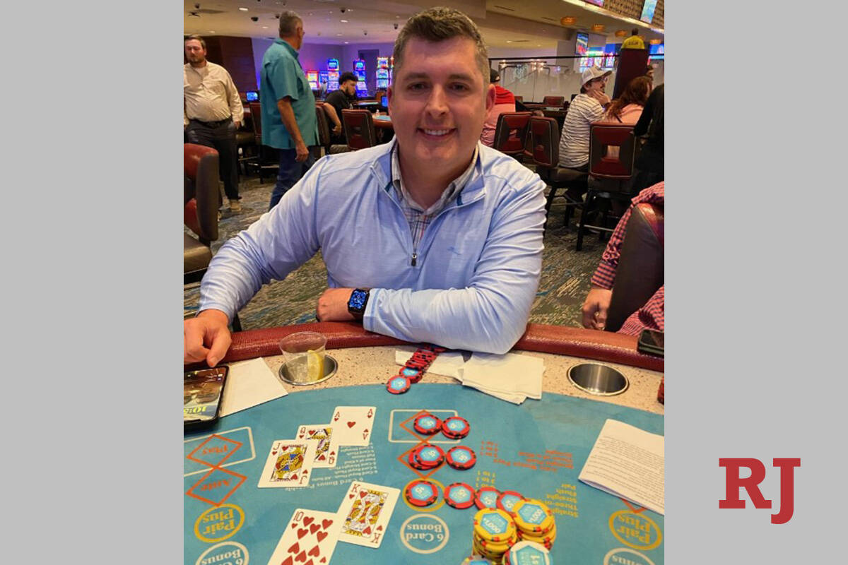 Daniel Shepherd of Fayetteville, Arkansas, won $154,916 after landing a Mega Jackpot on Three C ...