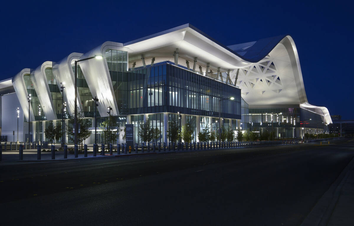 The West Hall of the Las Vegas Convention Center is seen in 2021. (Sam Morris, LVCVA/Las Vegas ...