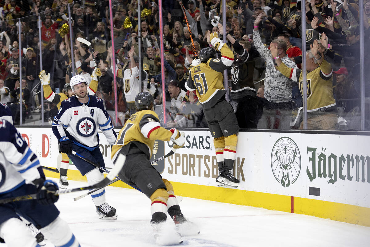 Golden Knights mengalahkan Winnipeg Jets, mengikat seri Piala Stanley
