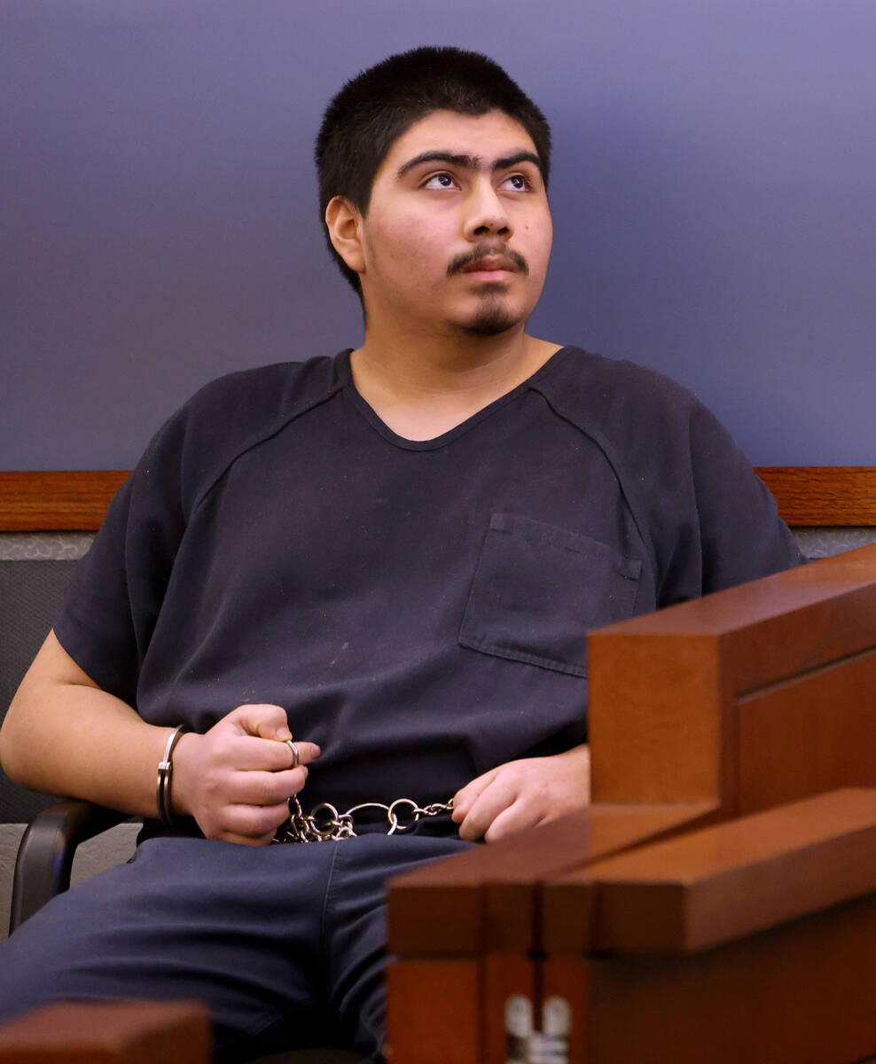 Jonathan Martinez Garcia, the student accused of attacking his Eldorado High School teacher, wa ...