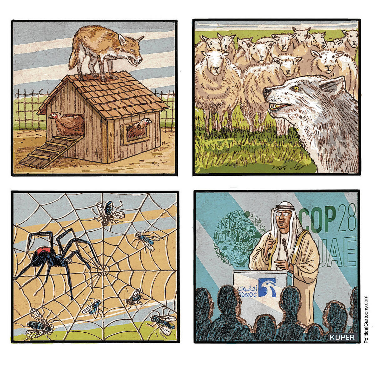 Peter Kuper PoliticalCartoons.com