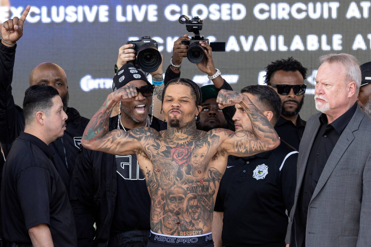 Gervonta Davis, Ryan Garcia make catchweight, talk trash at weigh-in Boxing Sports