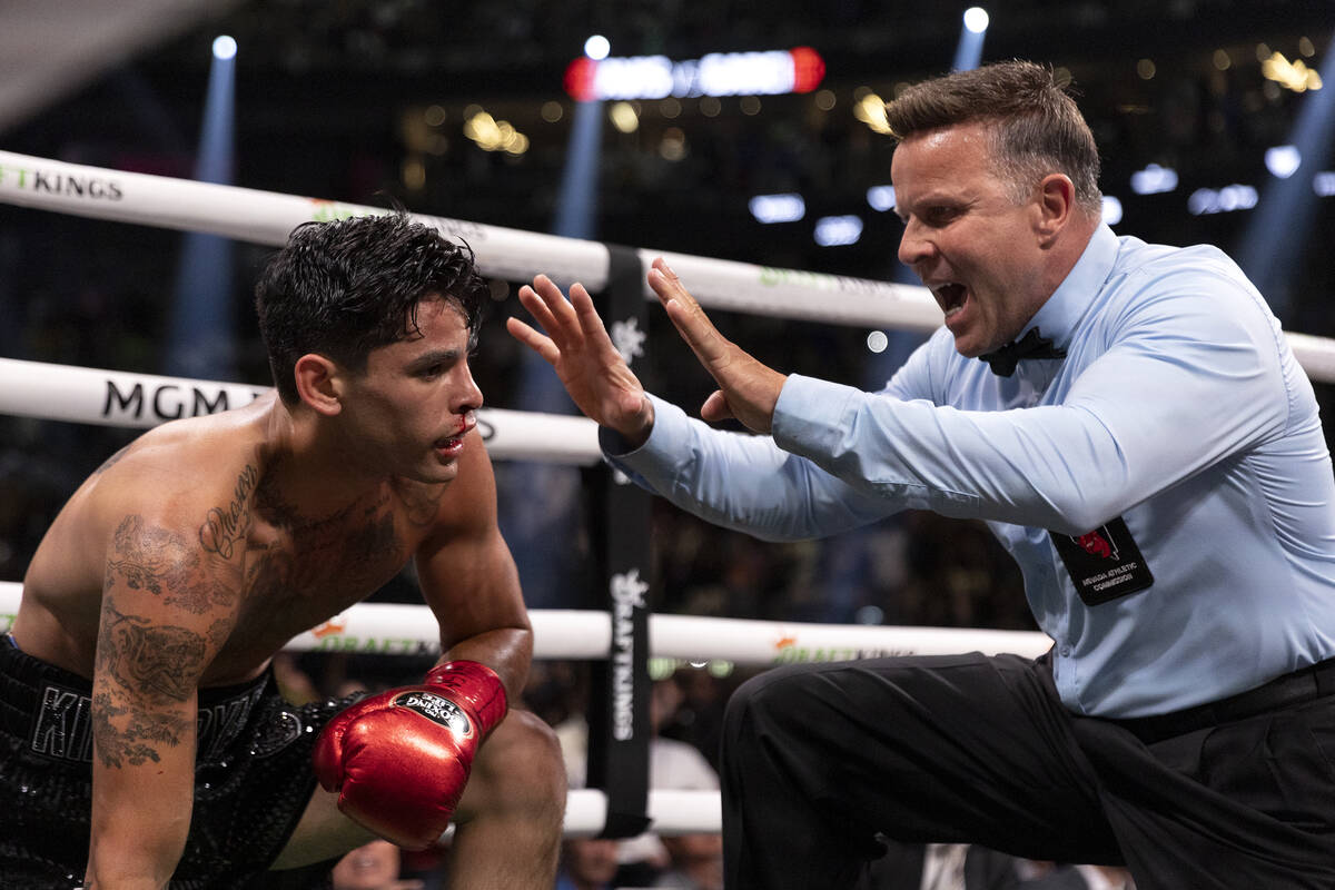 Gervonta Davis scores knockout of Ryan Garcia in boxing megafight