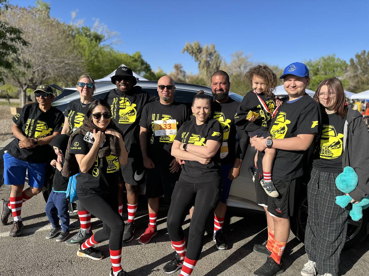 The Lexus of Las Vegas team had a great time at the RMHC 19th annual Runnin’ for the House ev ...