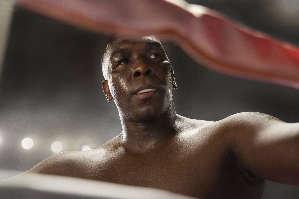 Khris Davis stars as George Foreman in "Big George Foreman: The Miraculous Story of the On ...