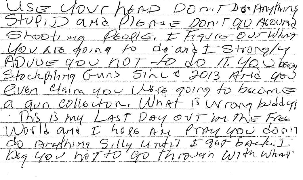 Jimmy Nixon Sr. said he wrote letters to gunman Stephen Paddock in the years before the Oct. 1, ...