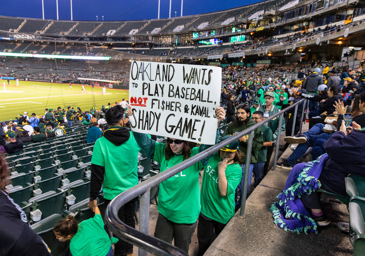 Oakland A's Fans Want Team to Sell Rather Than Move to Las Vegas