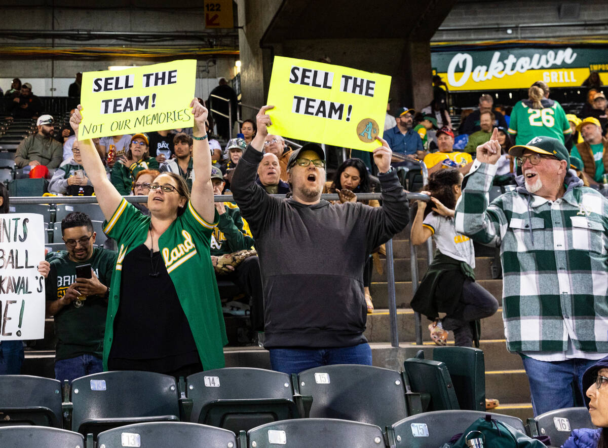 Oakland A's Fans Protest Vegas Move, Call for Owner to Sell the