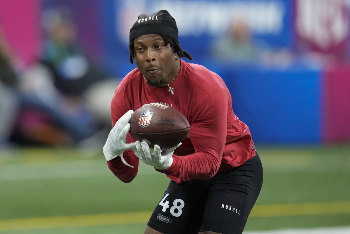 Cincinnati wide receiver Tre Tucker. (AP Photo/Michael Conroy)