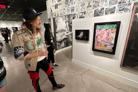 Eugene Hutz the punk band Gogol Bordello is shown at the Punk Rock Museum at 1422 Western Ave. ...