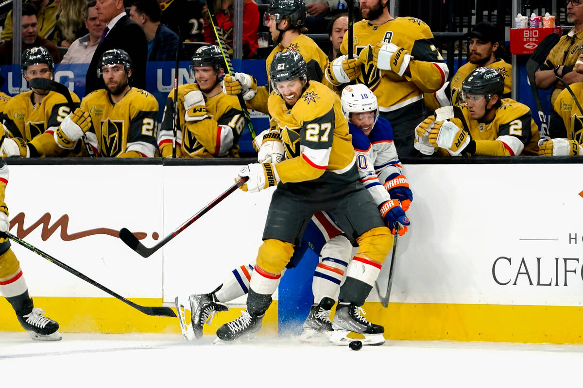 Golden Knights-Edmonton Oilers get Game 1 time, TV network Golden Knights Sports