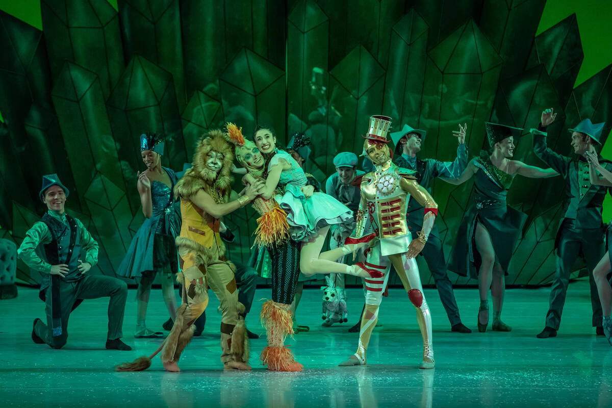 Nevada Ballet Theatre's production of "The Wizard of Oz" runs Saturday through May 21 ...