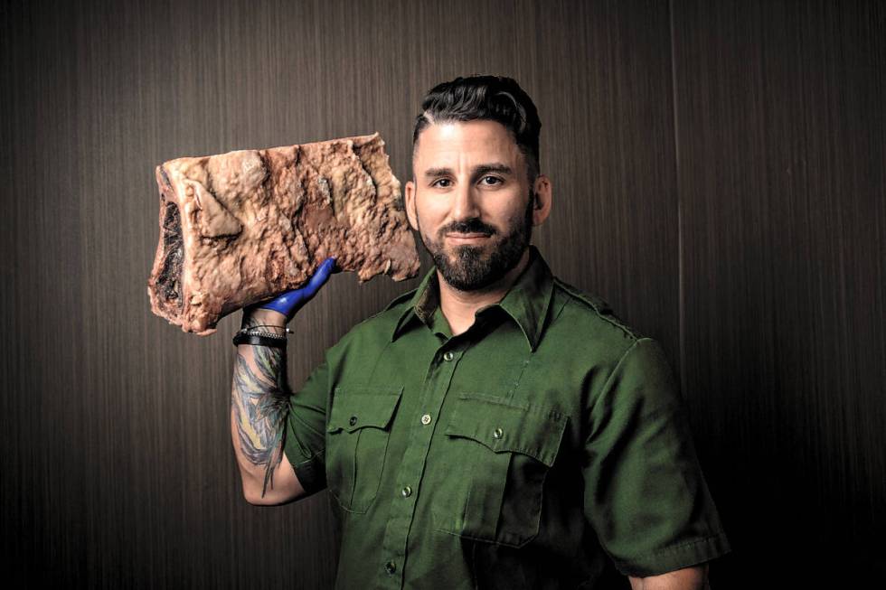 138 Degrees, chef Matthew Meyer's restaurant showcasing dry-aged beef, is celebrating its one-y ...