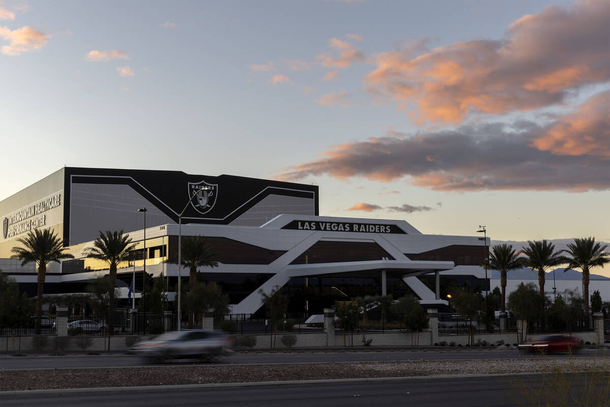 The Las Vegas Raiders Headquarters, which has changed ownership twice in the past two years, on ...