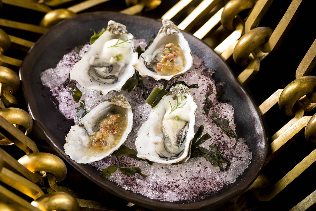 Chef Brian Howard of Sparrow + Wolf in Las Vegas has created an extensive special menu for Moth ...