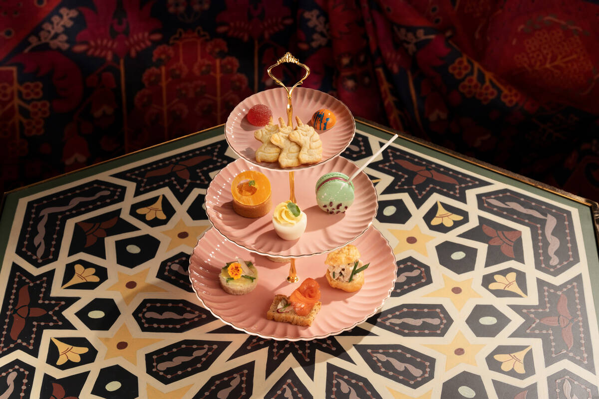 For Mother's Day 2023, The Shag Room in Virgin Hotels Las Vegas is serving an Upside-Down Tea w ...