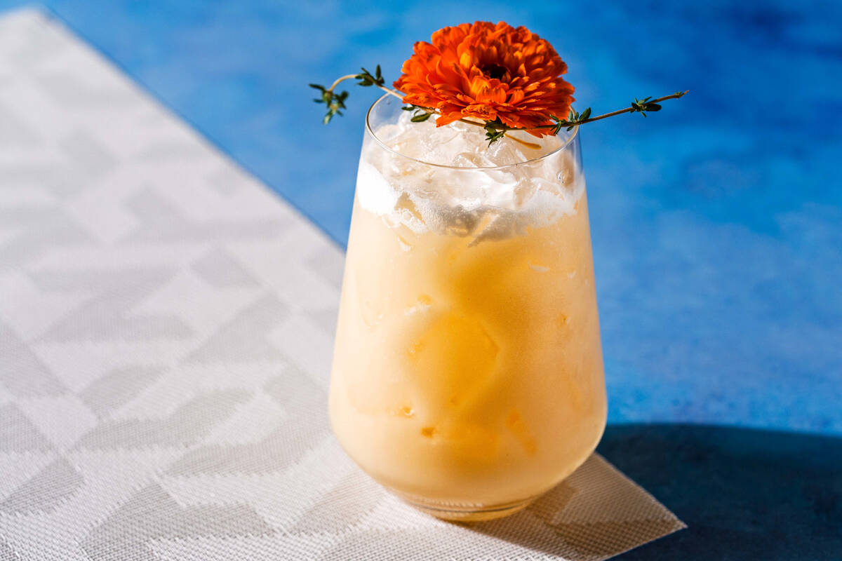 Tommy Bahama Marlin Bar in Las Vegas is serving a Zest Cocktail for Mother's Day 2023. (Tommy B ...