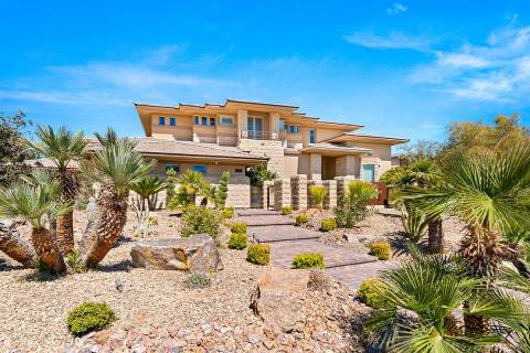 A home in The Ridges in Summerlin has been listed for $6.95 million. (Huntington & Ellis)