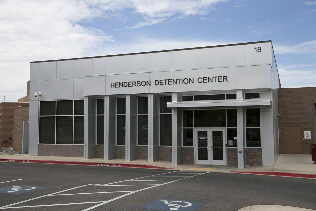 Henderson Detention Center located at 18 East Basic Road, Thursday, August 3, 2017. (Las Vegas ...