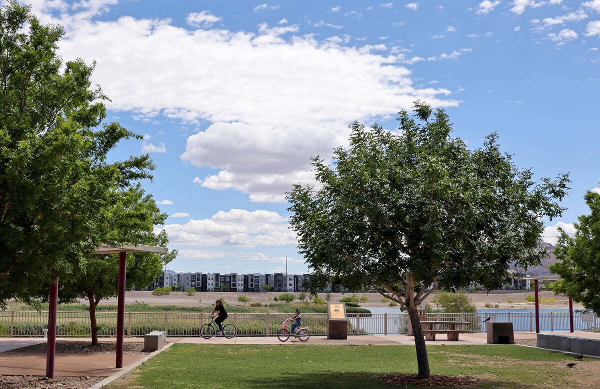 Cornerstone Park in Henderson Friday, May 5, 2023. (K.M. Cannon/Las Vegas Review-Journal) @KMCa ...