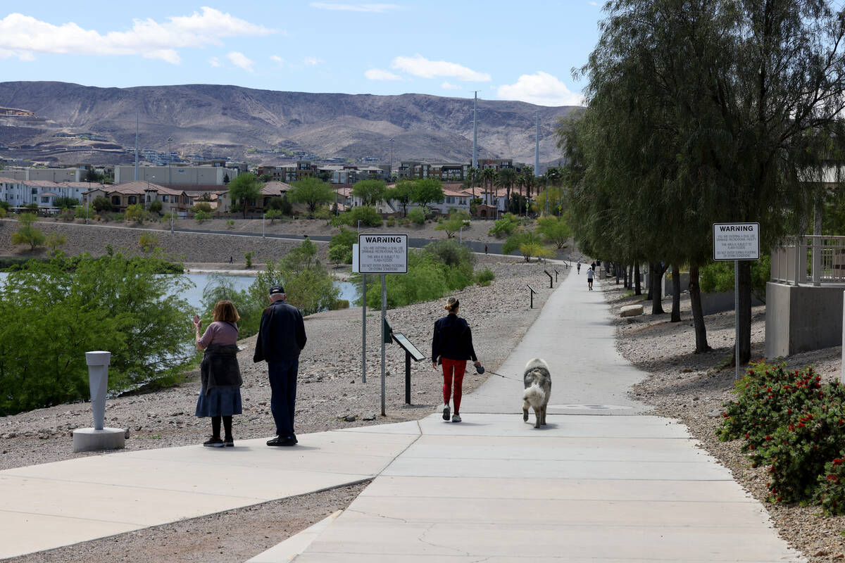 Cornerstone Park in Henderson Friday, May 5, 2023. (K.M. Cannon/Las Vegas Review-Journal) @KMCa ...