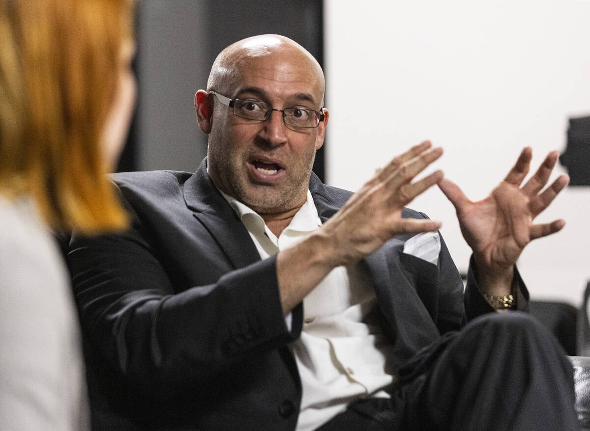 Kevin Szakacs, CEO and founder of SupraCut Systems International, speaks during an interview wi ...
