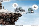 CARTOON: Off the cliff
