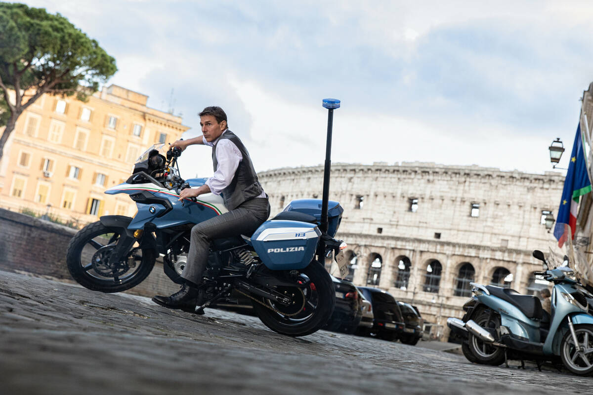 Tom Cruise plays Ethan Hunt in "Mission: Impossible Dead Reckoning - Part One." (Paramount Pict ...