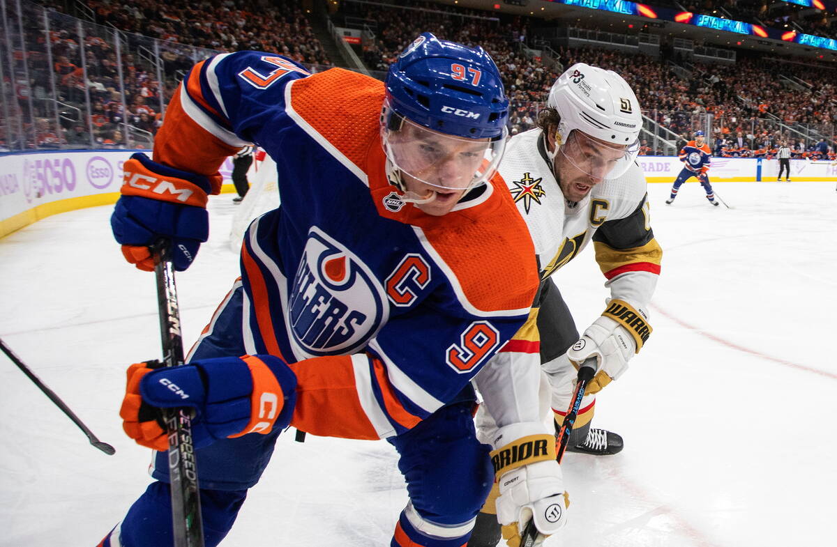 Edmonton Oilers The Edmonton duo Connor McDavid X Leon Draisaitl