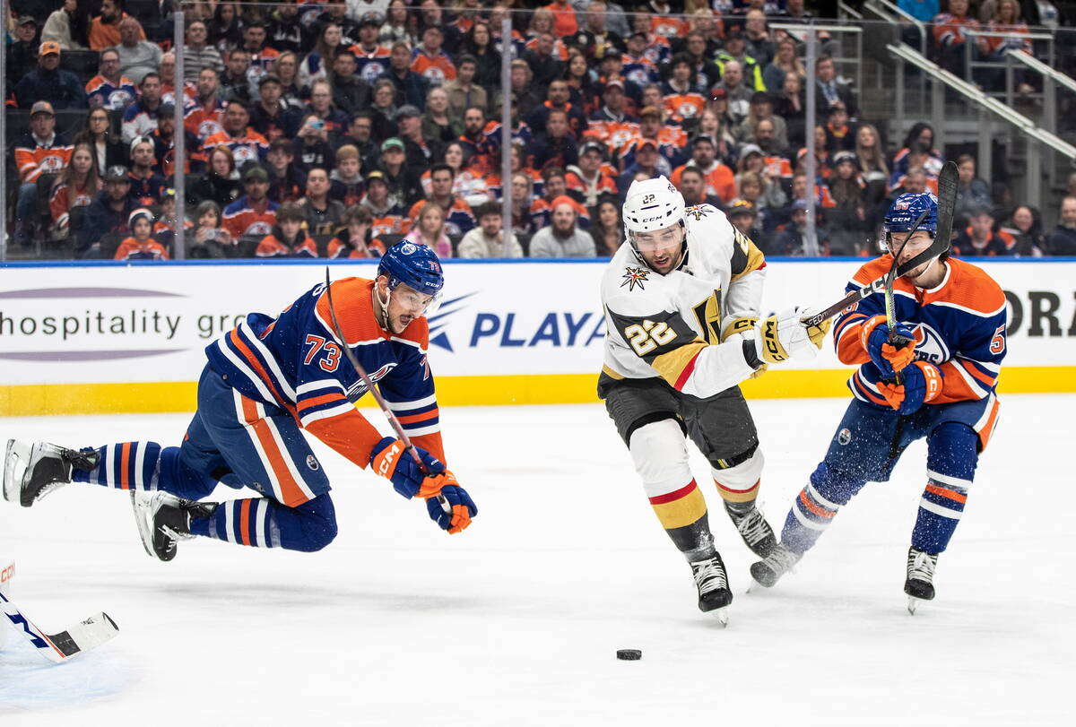 Golden Knights-Edmonton Oilers schedule, TV info for playoff series Golden Knights Sports