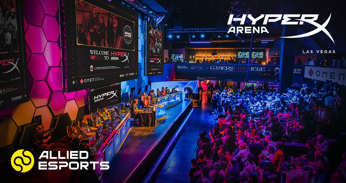 California-based Allied Esports and HyperX retained the naming rights to the HyperX Arena at Lu ...