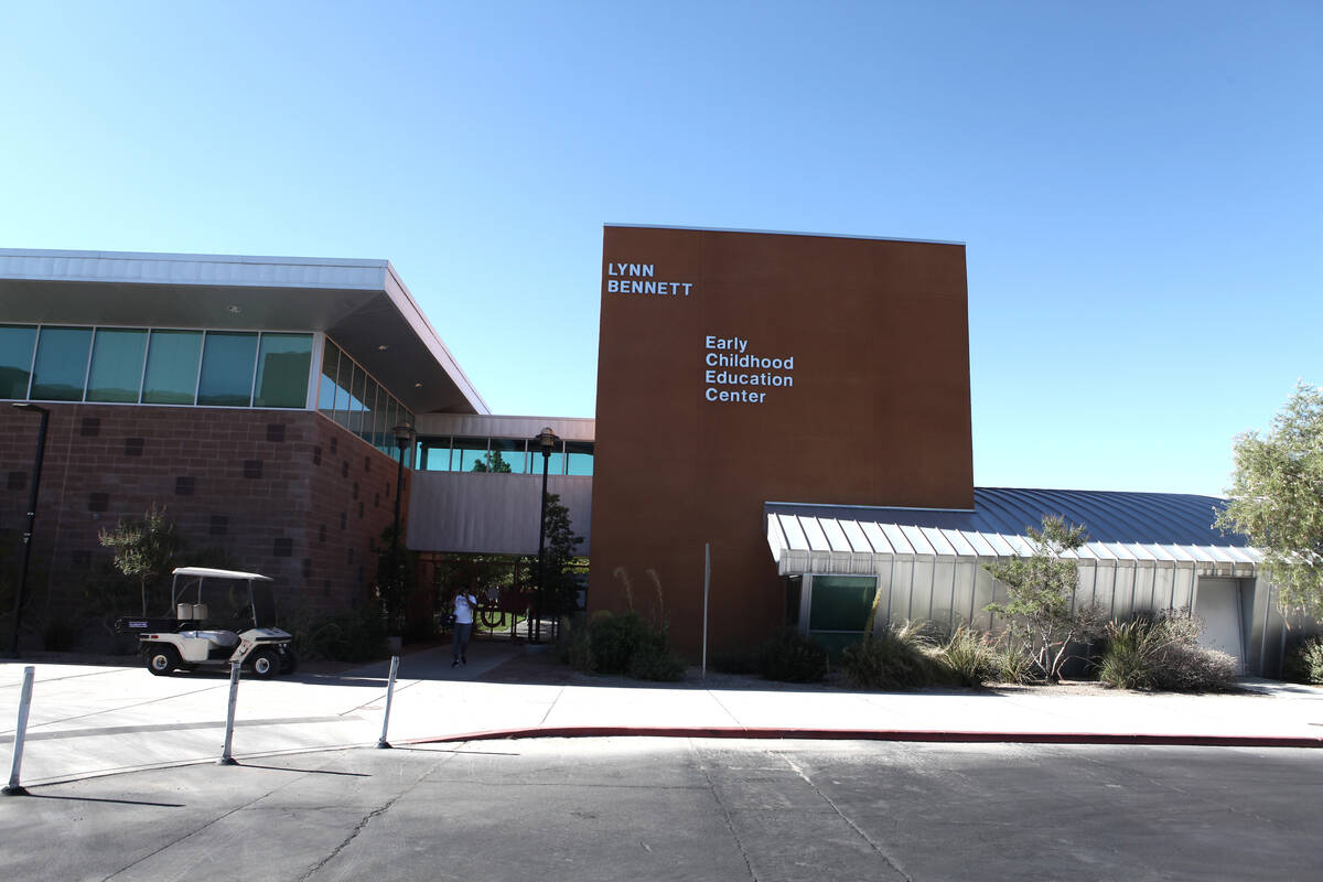 Lynn Bennett Early Childhood Education Center at UNLV (Las Vegas Review-Journal/File)