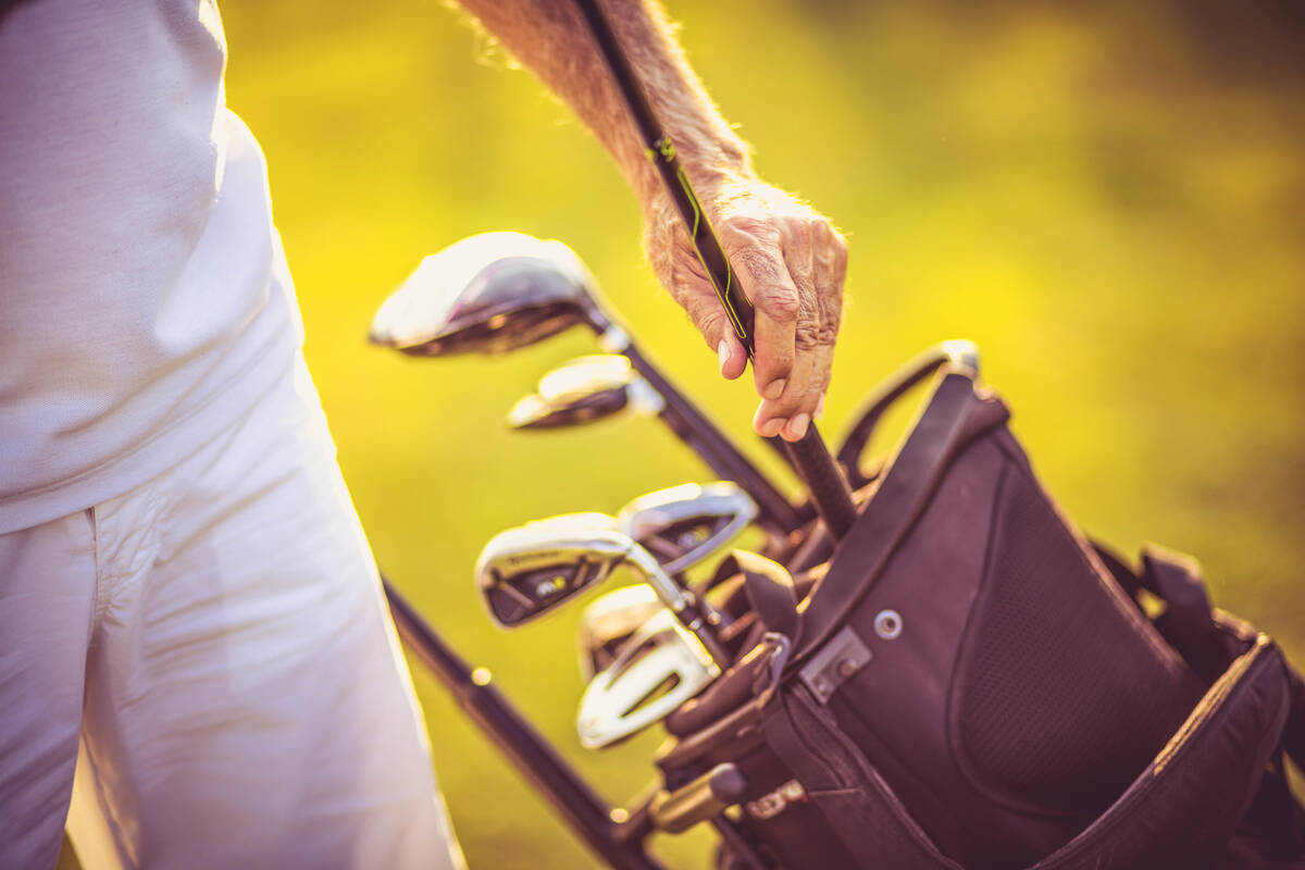 Gripping a golf club is a common problem for seniors with arthritis in their hands or those who ...