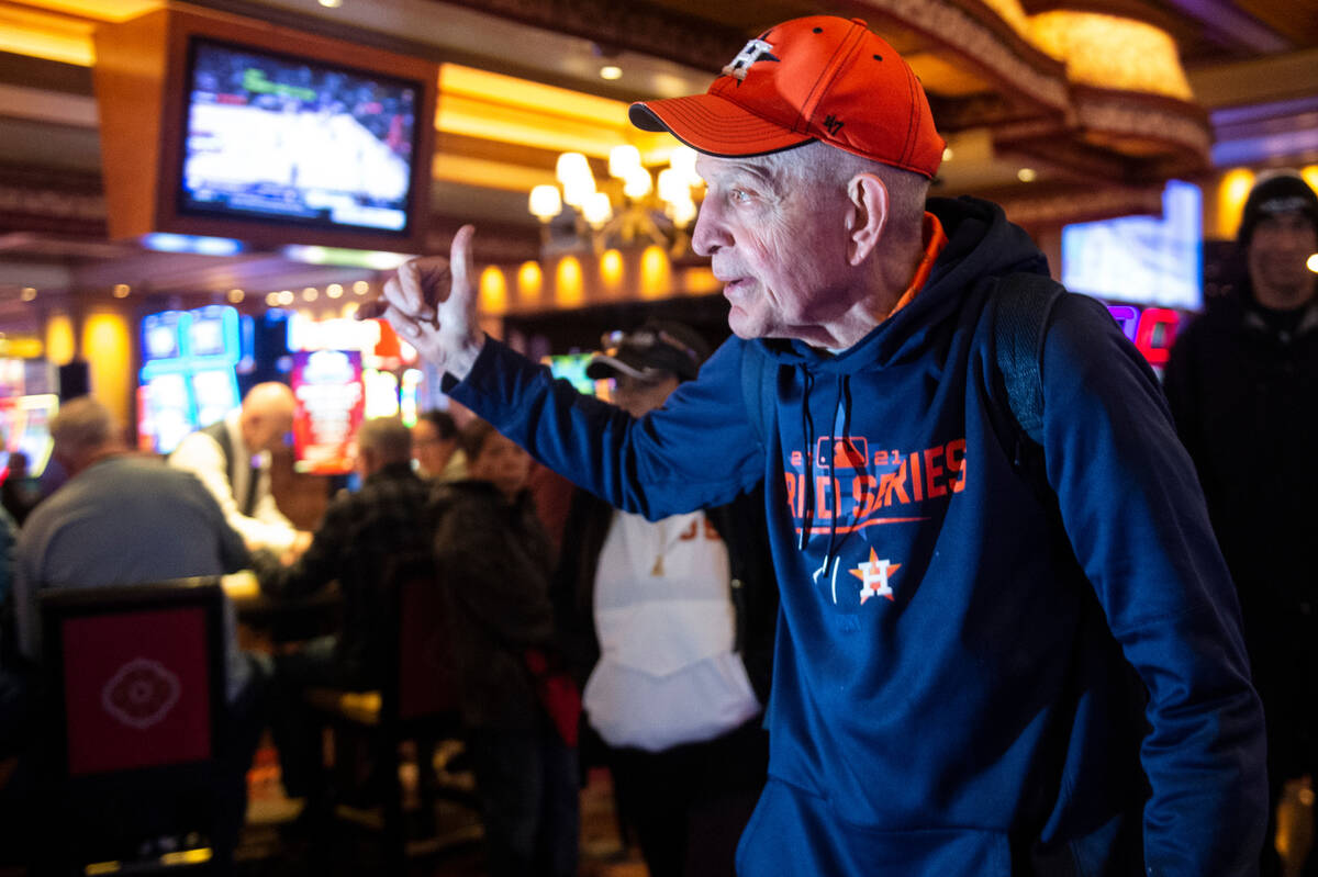 Jim "Mattress Mack" McIngvale is shown at the Beau Rivage Casino in Biloxi, Miss., on Tuesday, ...