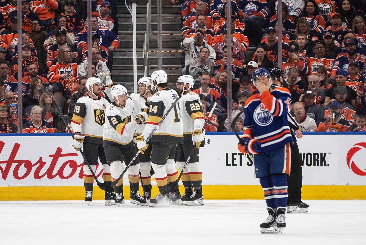 Golden Knights mengesankan dalam permainan Edmonton Oilers