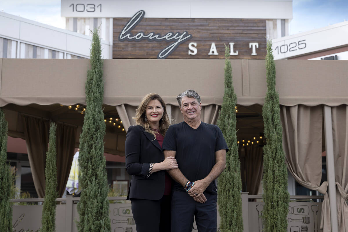 Elizabeth Blau and chef Kim Canteenwalla, the wife-and-husband team behind Blau & Associates, a ...