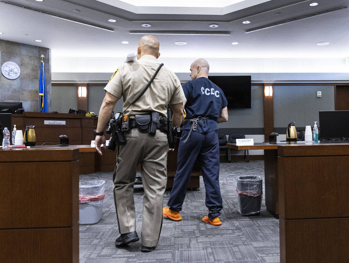 Former Clark County Administrator Robert Telles, who is accused of murdering Las Vegas Review-J ...