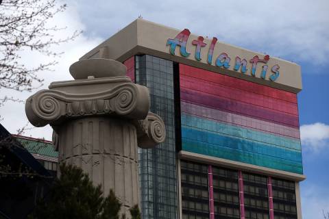 The Atlantis Casino Resort Spa in Reno. A 60-year-old man hit in the back of the head while gam ...