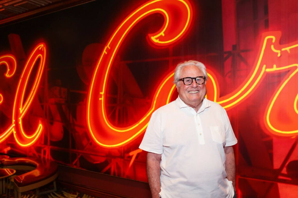Kenny Epstein, owner of the El Cortez, at the El Cortez in Las Vegas, Tuesday, May 9, 2023. (Ra ...