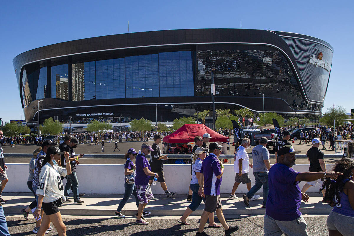 las vegas raiders games home