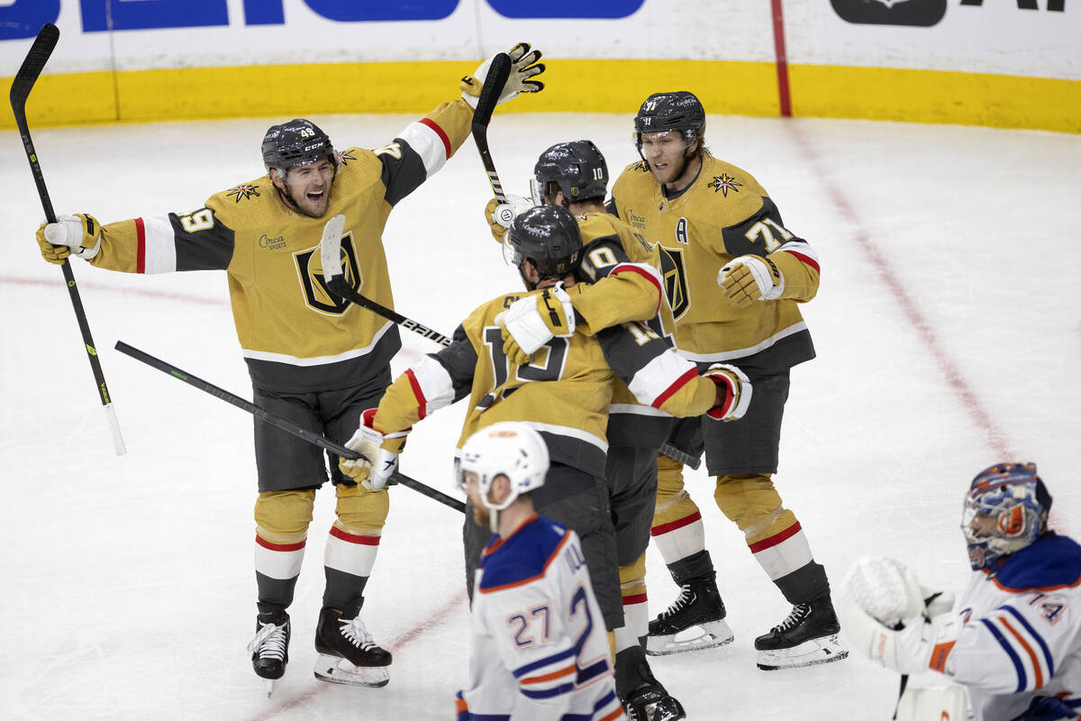 Golden Knights menahan Edmonton Oilers untuk memimpin seri 3-2